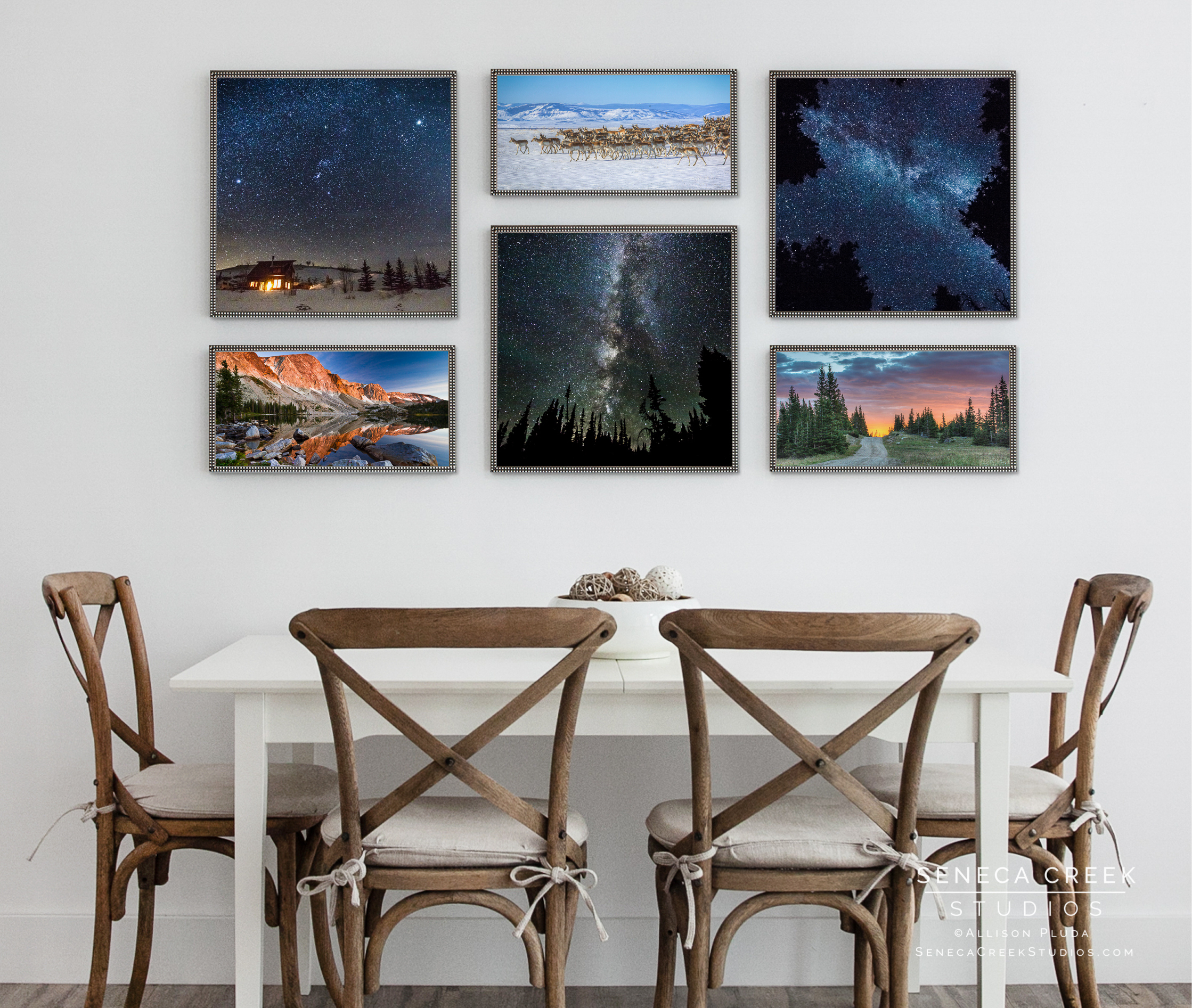 SenecaCreekStudios.com by Allison Pluda | Fine art matted and framed art | wyoming and western landscapes |307.298.0462 | Laramie, Wyoming | Seneca-Creek-Studios-130727-PAGE_17 copy frame collection-1-2
