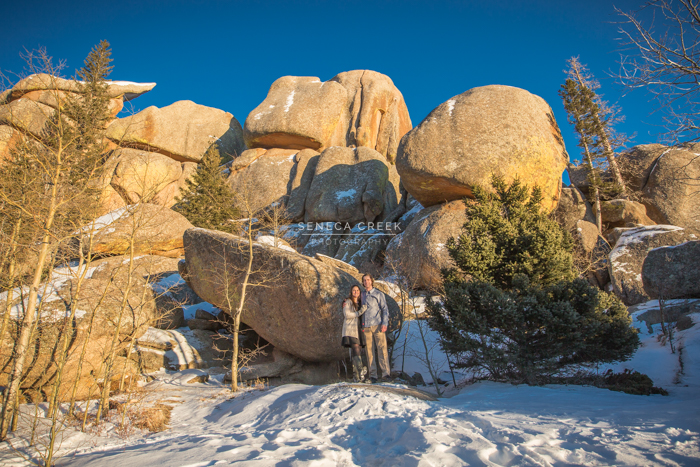 Seneca Creek Photography - Jordan and Quin Engagement Session at Vedauwoo, Medicine Bow National Park, Laramie, Wyoming