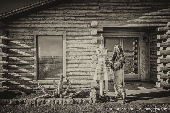 SenecaCreekPhotography.com Wild Women Exhibition - Rachelle Rose Designs Custom Made Fashion and Clothing Wild Woman Portrait Session in Laramie, Wyoming