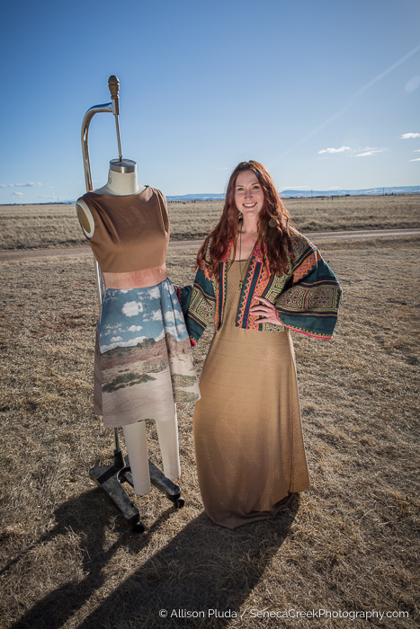 SenecaCreekPhotography.com Wild Women Exhibition - Rachelle Rose Designs Custom Made Fashion and Clothing Wild Woman Portrait Session in Laramie, Wyoming