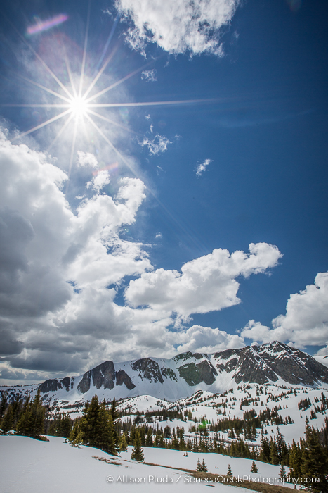 SenecaCreekPhotography.com - Opening Day of the Snowy Range Scenic Byway, Wyoming May 25th, 2