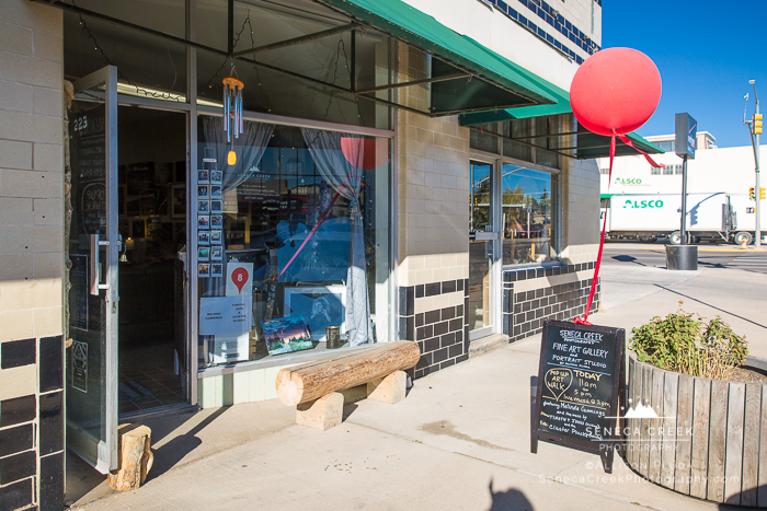 SenecaCreekPhotography.com by Allison Pluda | 2016 Laramie, Wyoming Pop-Up Art Walk at the Studio | Live Music by Timothy John and the Cluster Plucks | Featured Paintings by Melinda Cummings -