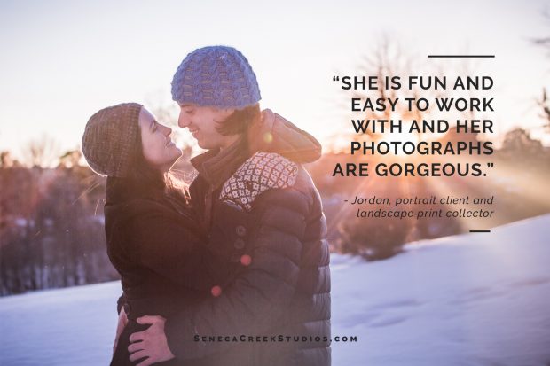 SenecaCreekStudios.com by Allison Pluda | Professional Portrait Photography Studio in Historic Downtown Laramie, Wyoming | Testimonial | Jordan portrait print testimonial