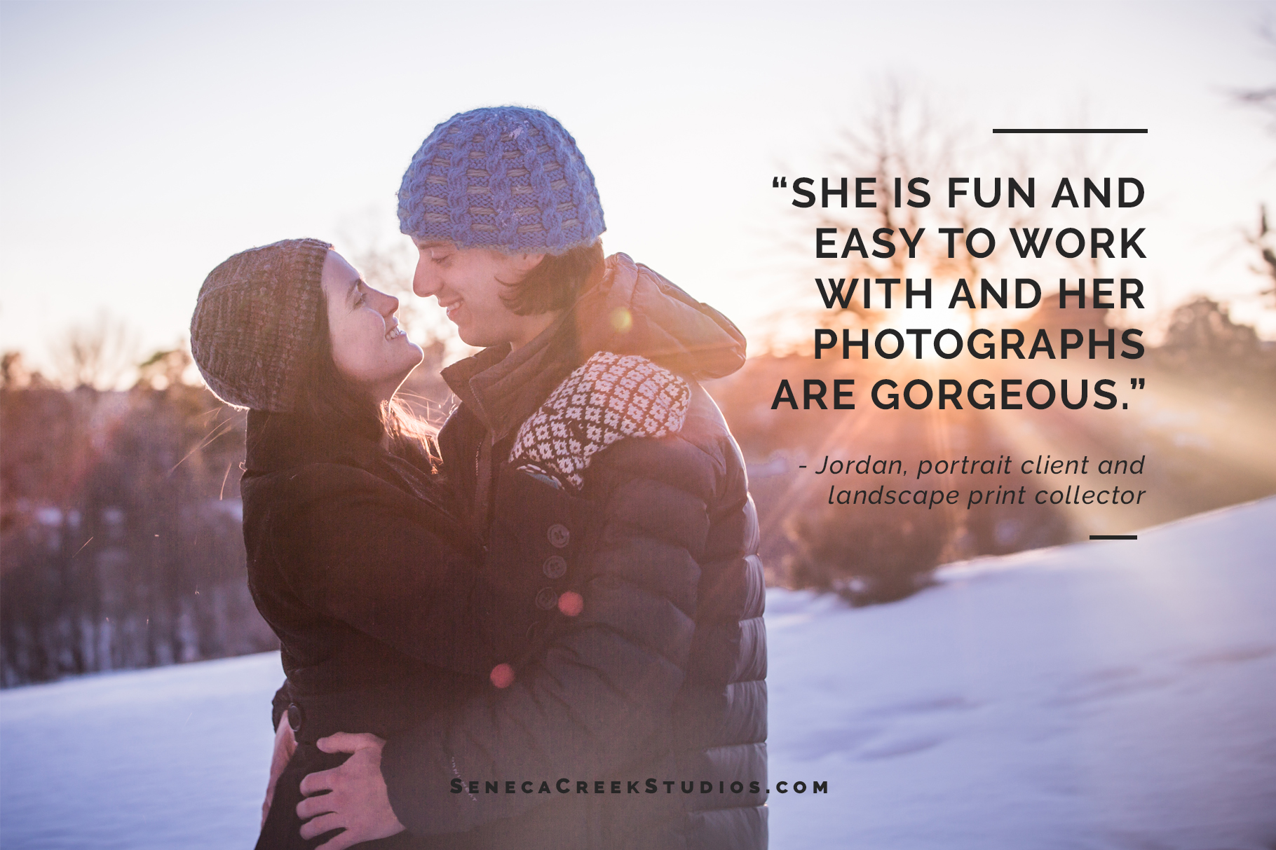 SenecaCreekStudios.com by Allison Pluda | Professional Portrait Photography Studio in Historic Downtown Laramie, Wyoming | Testimonial | Jordan portrait print testimonial