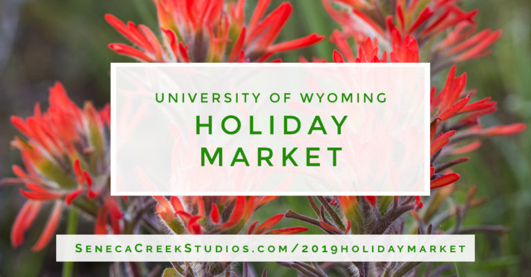 You’re Invited to the University of Wyoming’s 2019 Holiday Market Art Show & Sale in Laramie, Wyoming Featuring New Landscape Photography Prints & Gifts